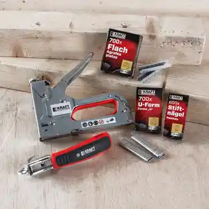 Kraft Werkzeuge Handtacker-Set
