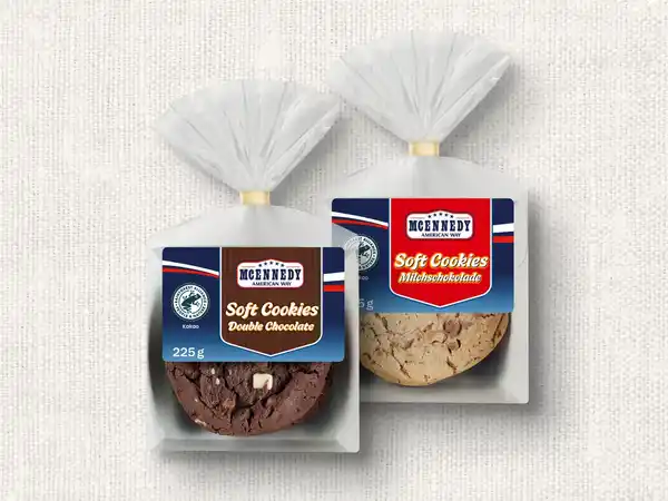 Bild 1 von McEnnedy Soft-Cookies,  225 g