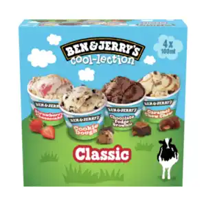 BEN & JERRY’S Cool-lection Eis 100ml