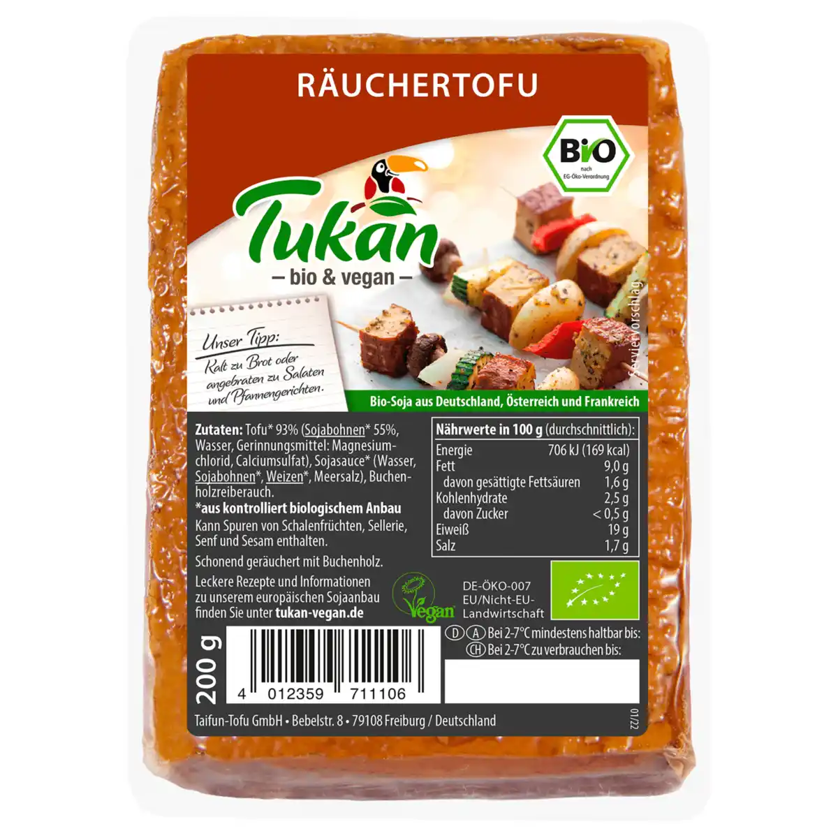 Bild 1 von Tukan Bio Räuchertofu