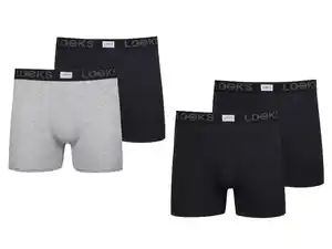 LOOKS by Wolfgang Joop Herren Boxershorts, 2 Stück