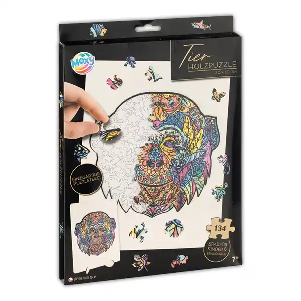 Bild 4 von Moxy Tier-Holzpuzzle