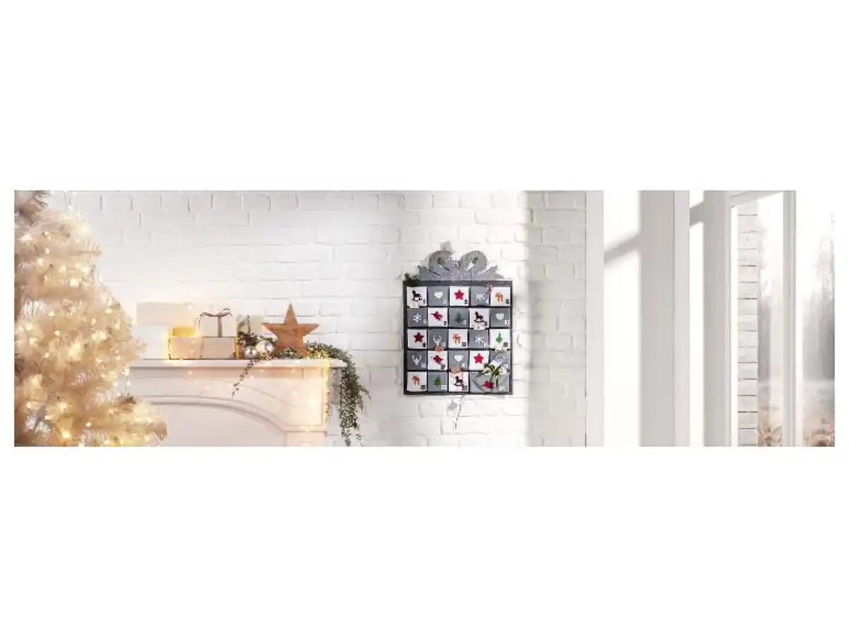 Bild 2 von LIVARNO home Adventskalender, aus Filz