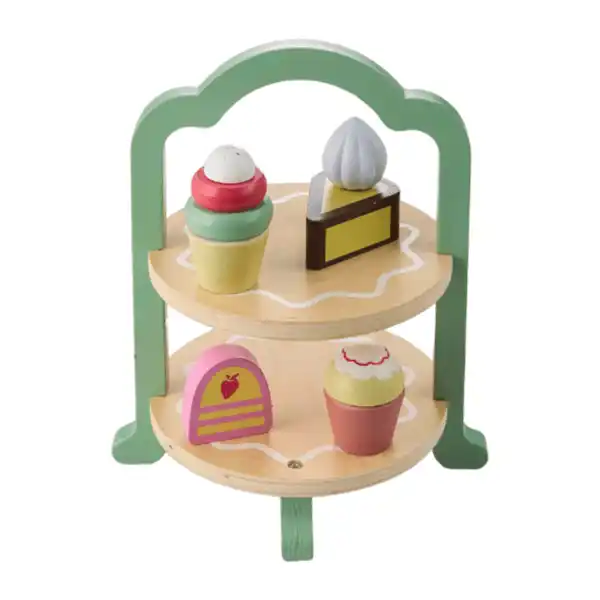 Bild 2 von PLAYLAND Holz-Küchenspielset