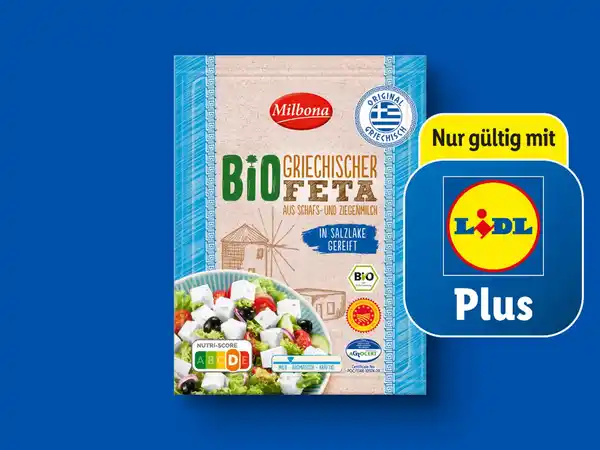 Bild 1 von Milbona Bio Griechischer Feta,  200 g