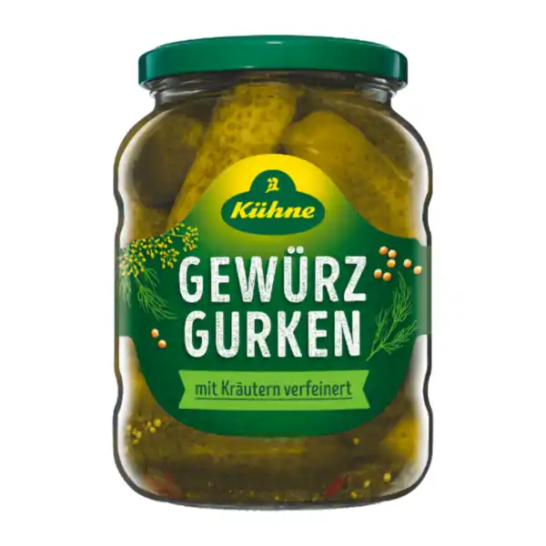 Bild 1 von KÜHNE Gewürzgurken 720ml