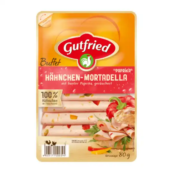 Bild 3 von GUTFRIED Hähnchen-Mortadella 80g