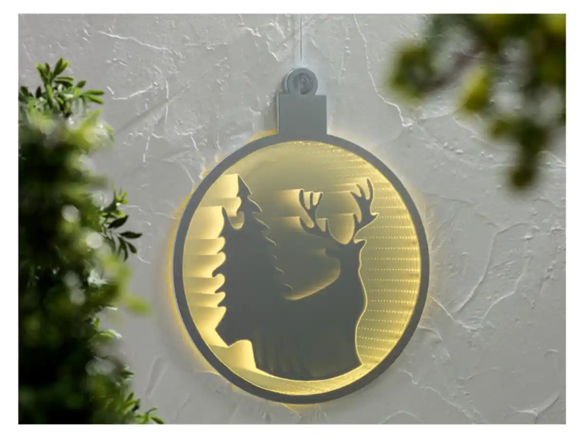 Bild 3 von LIVARNO home LED-Dekoration mit weihnachtsmotiv