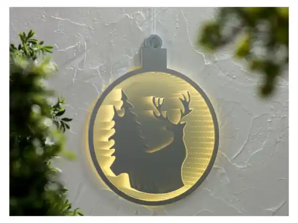 Bild 3 von LIVARNO home LED-Dekoration mit weihnachtsmotiv