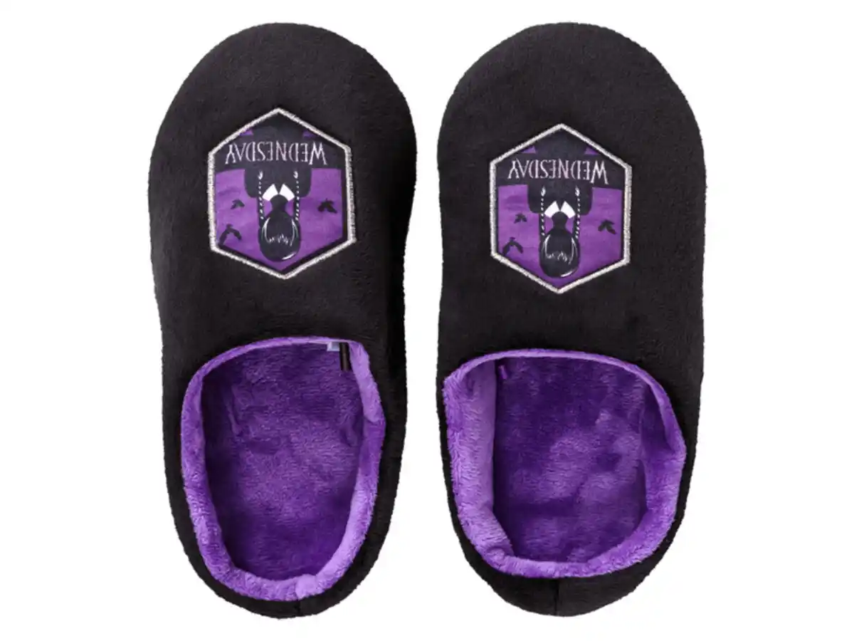 Bild 3 von Kinder Hausschuhe »Wednesday« mit Druck