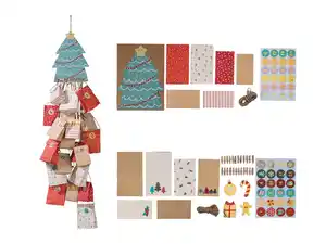 crelando® Adventskalender-Bastel-Set