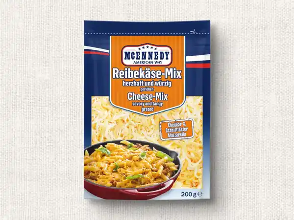 Bild 1 von McEnnedy Reibekäse-Mix,  200 g