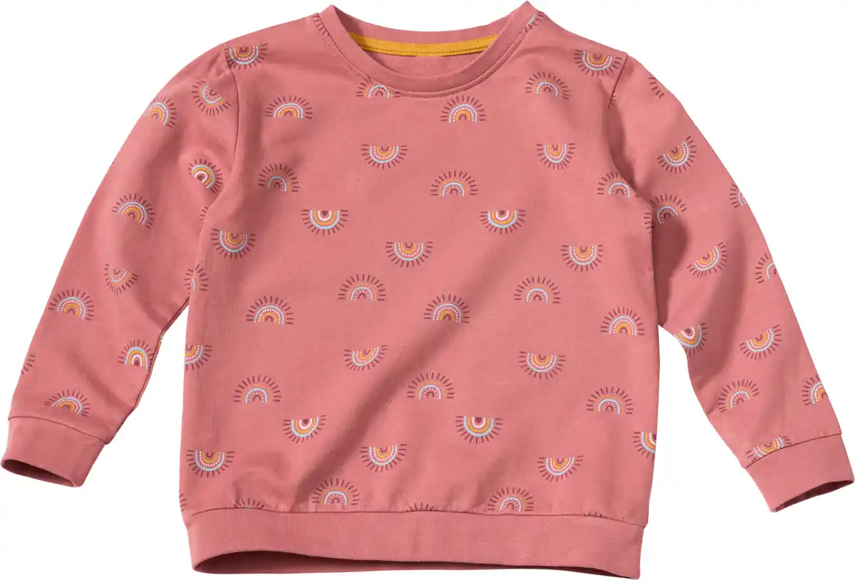 Bild 1 von ALANA Sweatshirt mit Regenbogen-Muster, rosa, Gr. 110