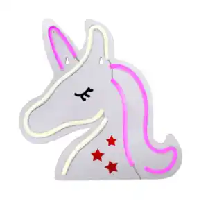 LED-Neon-Schild Einhorn