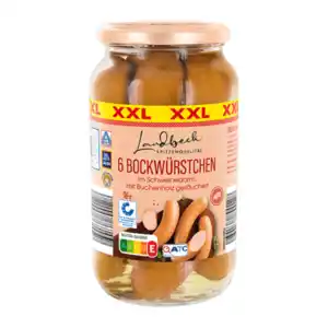 LANDBECK Bockwürstchen XXL 980ml