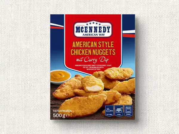 Bild 1 von McEnnedy American Style Chicken Nuggets,  500 g