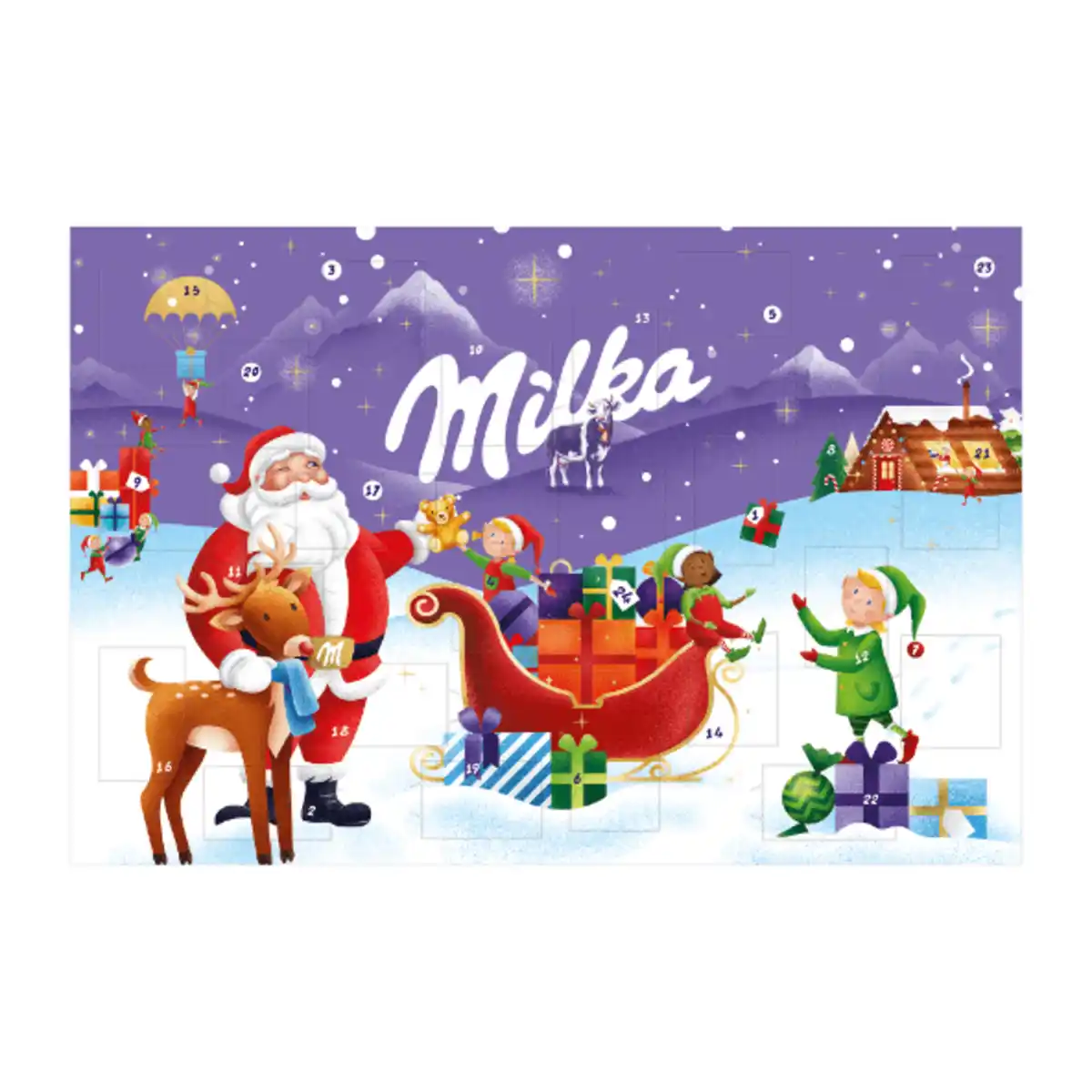 Bild 2 von MILKA Adventskalender 200g