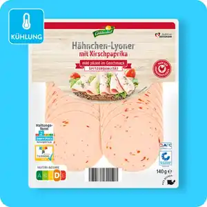 GÜLDENHOF Hähnchen-Aufschnittspezialität, versch. Sorten