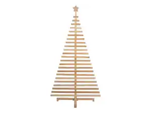 LIVARNO home Weihnachtsbaum aus Echtholz, 160 cm