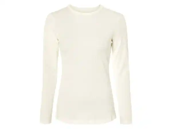 Bild 2 von esmara® Damen geripptes Langarmshirt, mit Bio-Baumwolle