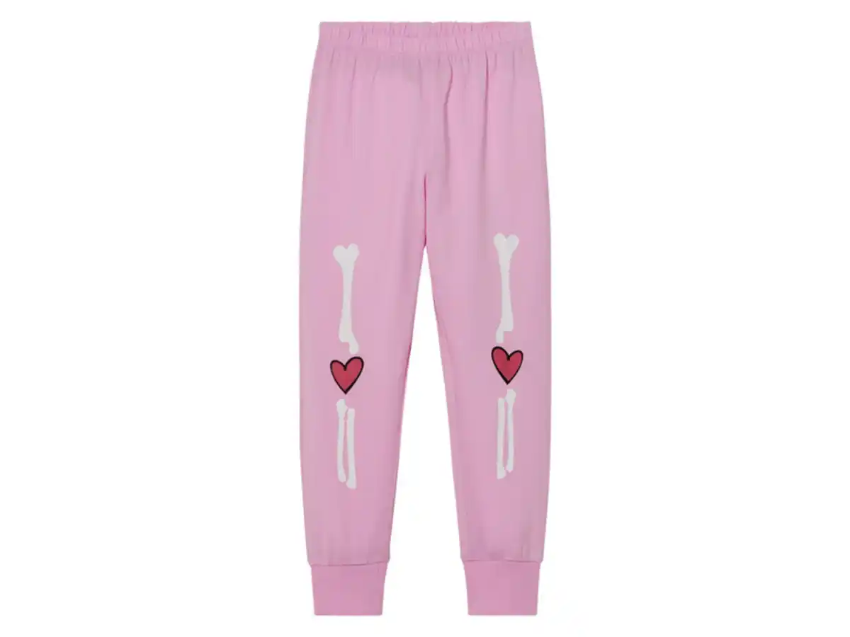 Bild 4 von lupilu® Kinder Pyjama, mit leuchtendem Print