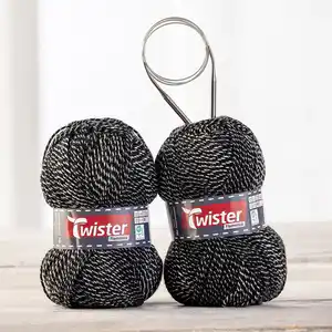 Twister Strick-Set Dreieckstuch "Flamenco"