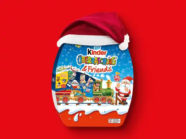 Bild 1 von Kinder Überraschung & Friends Adventskalender,  370 g