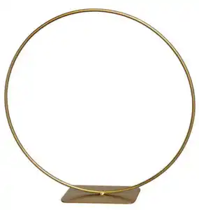 TrendLine Floristenring mit Fuß Metall Ø 30 cm
, 
gold