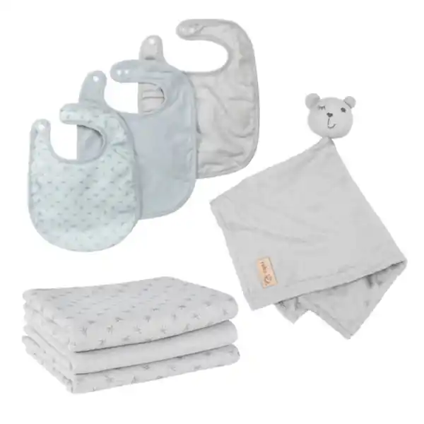 Bild 1 von Baby Geschenkset Essential, silbergrau