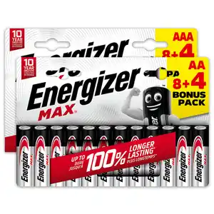 Energizer Batterien Bonuspack