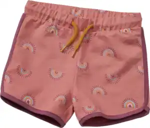 ALANA Shorts mit Regenbogen-Muster & Stretch, rosa , Gr. 116