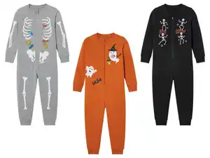 lupilu® Kleinkinder Schlafoverall mit Halloween-Motiv