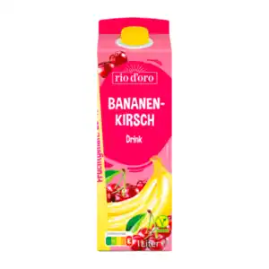 RIO D’ORO Bananen-Kirsch-Getränk 1L