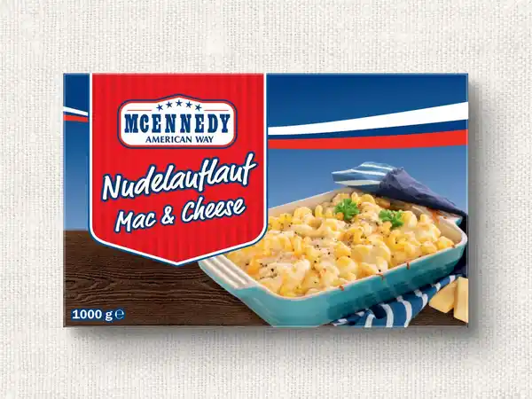 Bild 1 von McEnnedy Nudelauflauf Mac & Cheese,  1 kg