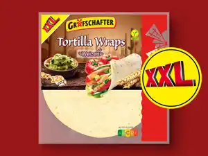 Grafschafter Tortilla Wraps XXL,  740 g