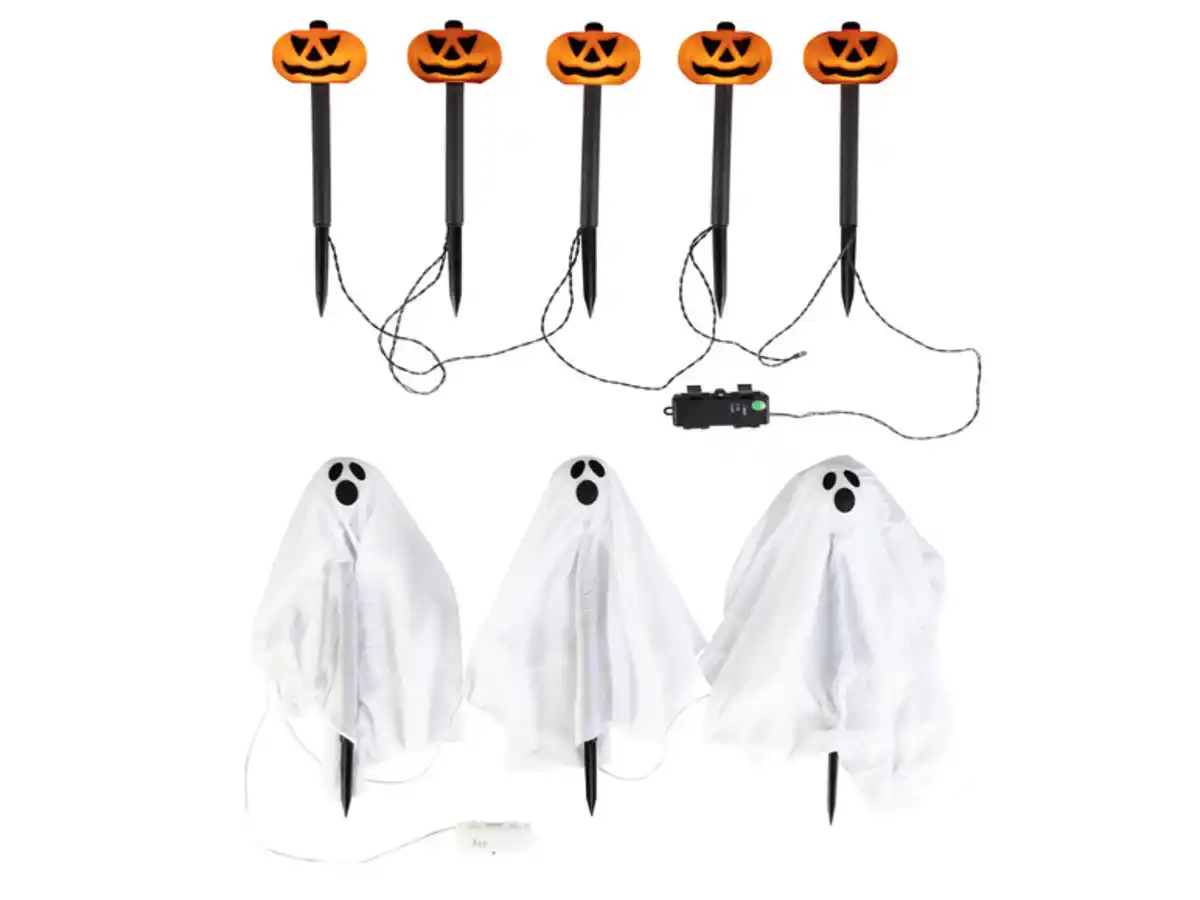 Bild 1 von LIVARNO home Halloween-LED-Gartenspieße, für Innen- und Außenbereich