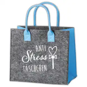 Casa Royale Modische Tasche in Filzoptik