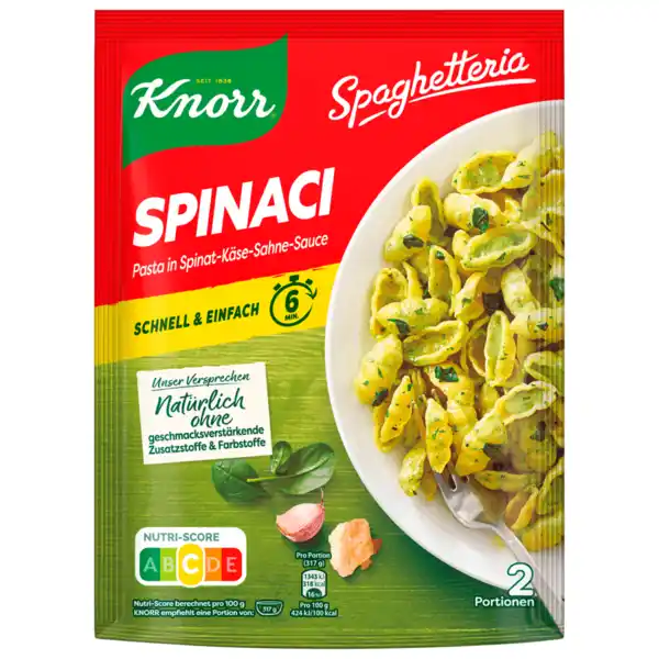 Bild 1 von Knorr Spaghetteria Spinaci