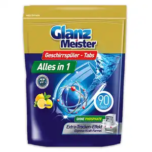 GlanzMeister Geschirrspüler-Tabs