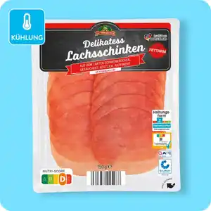 GUT DREI EICHEN Lachsschinken-Aufschnitt, Natur