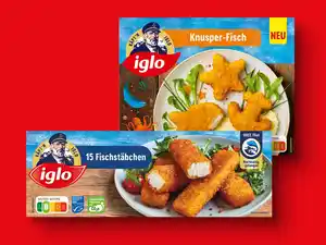 Iglo Fisch-/Backfisch-Stäbchen/Knusper-Fisch