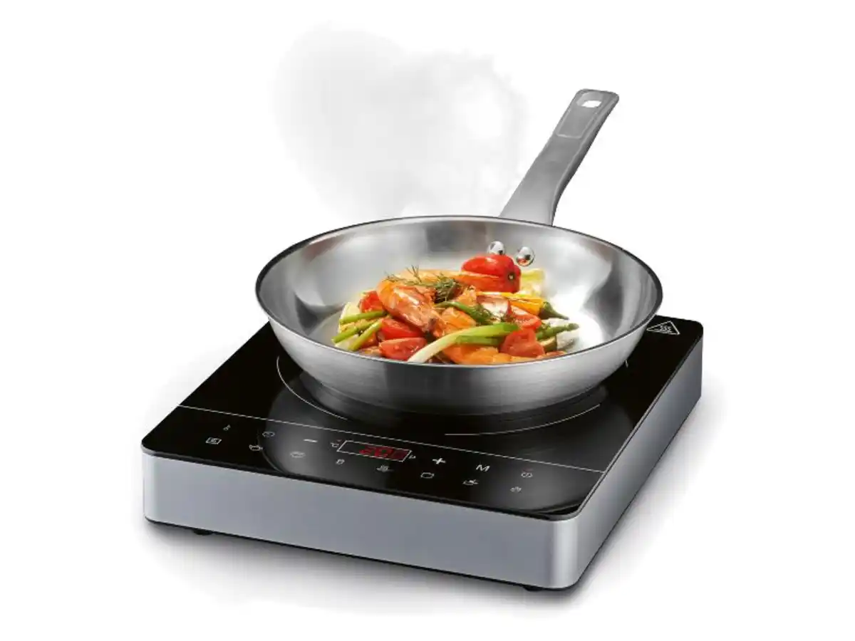 Bild 2 von SILVERCREST® KITCHEN TOOLS Induktionskochplatte »SIKP 2200 B2«, 2200 W