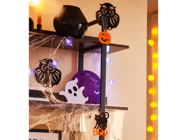 Bild 2 von Halloween Filzdekoration/Spinnennetz