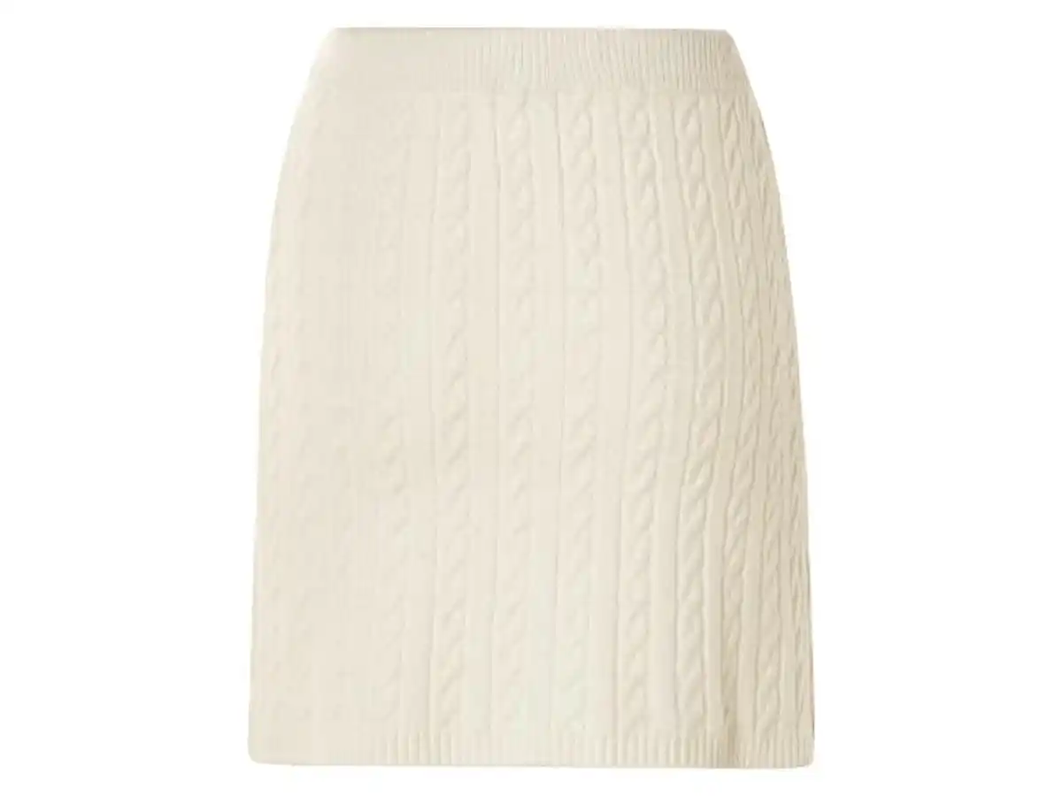 Bild 4 von esmara® Damen Mini-Strickrock, mit Zopfmuster