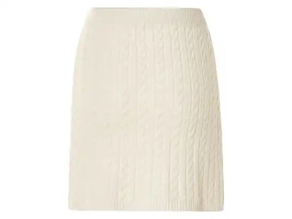 Bild 4 von esmara® Damen Mini-Strickrock, mit Zopfmuster