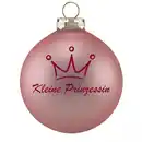 Bild 1 von Riffelmacher Weihnachtskugel Familie - Kleine Prinzessin
, 
rosa matt