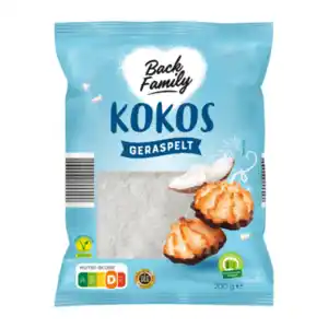 BACK FAMILY Kokosraspeln 200g