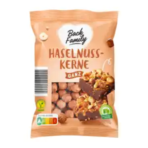 BACK FAMILY Haselnusskerne 200g