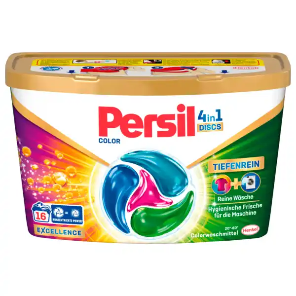 Bild 1 von Persil Colorwaschmittel 4in1-Discs 272g, 16WL