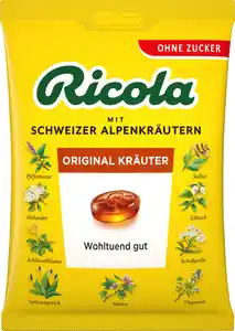 Ricola Kräuter Original zuckerfrei 75g